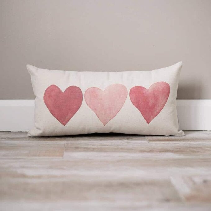 1. Valentine’s Day Pillow