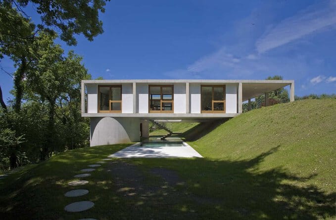 House in Sonvico by Martino Pedrozzi in Switzerland