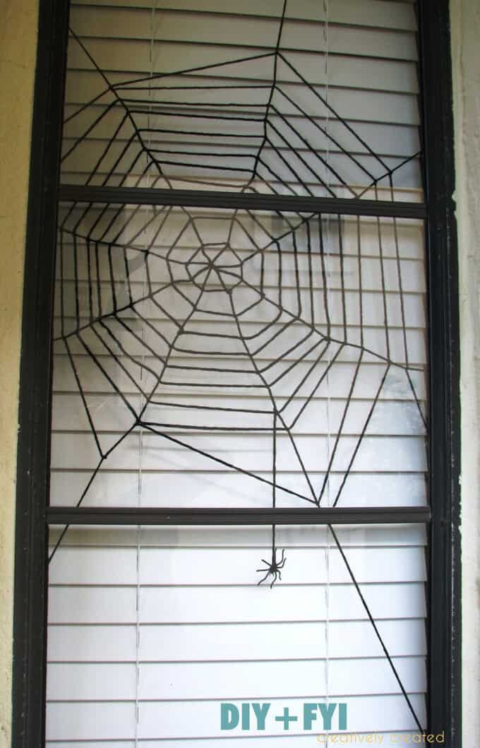 1. Halloween spiderweb window decoration 1. Halloween spiderweb window decoration