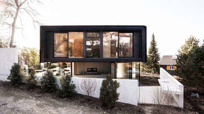 House in Riehen by Reuter Raeber Architects in Switzerland