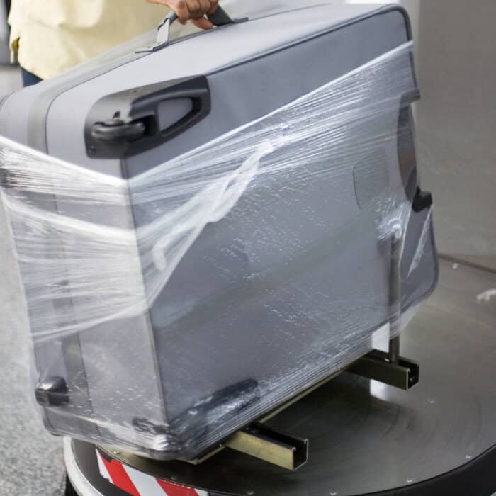 Airport Luggage Stretch Wrap Rolls Biodegradable Biogone