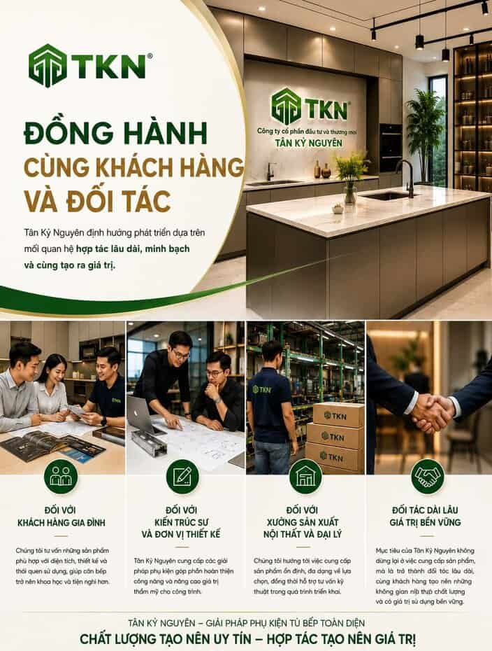 Đồng hành cùng khách hàng và đối tác