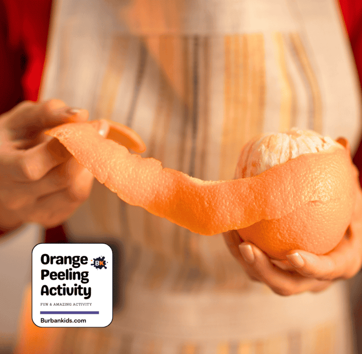 Orange Peeling Activity