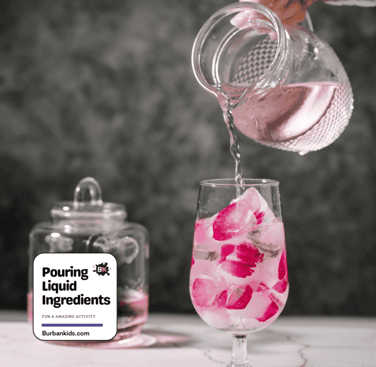Pouring Liquid Ingredients Activity