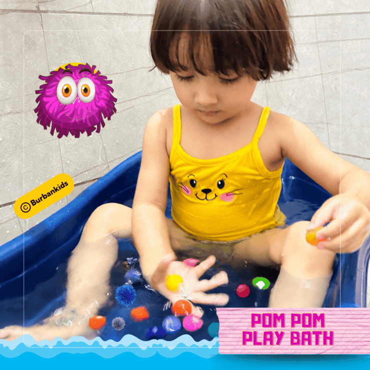 Pom Pom Play Bath Activity