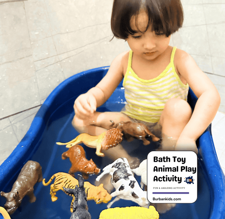 Bath Toy Animal Play Activity