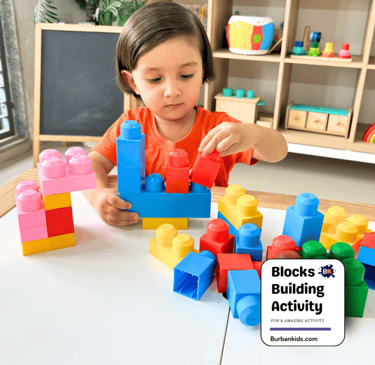 Blocks Building Activity