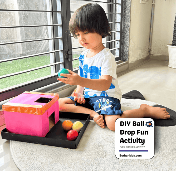 DIY Ball Drop Fun Activity