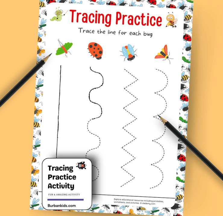 Tracing Practice Activity