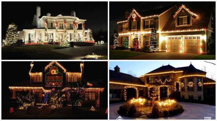 The Best 40 Outdoor Christmas Lighting Ideas That Will Leave You Breathless