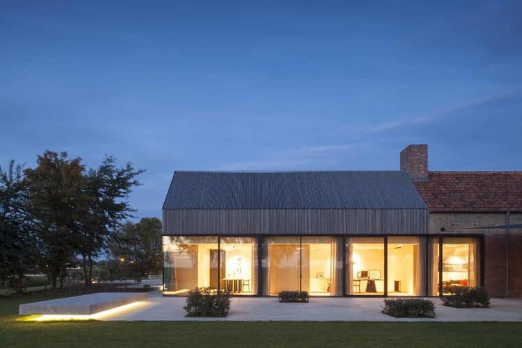 DBB Residence by Govaert & Vanhoutte Architects in Knokke, Belgium