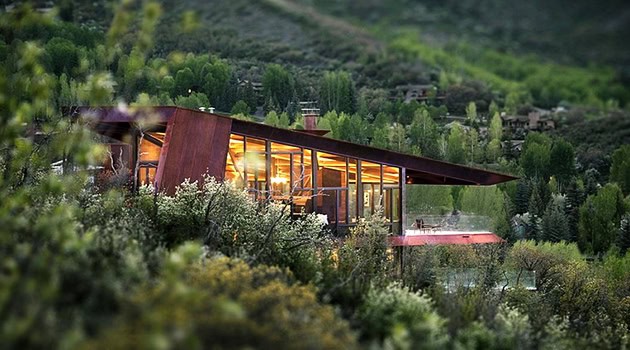 Owl Creek Residence by Skylab Architecture in Colorado, USA