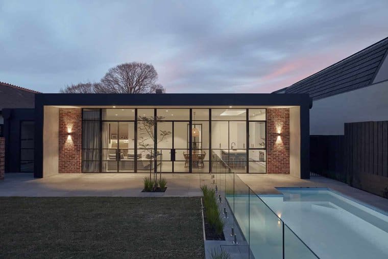 Unbricked House by Merrylees Architecture in Brighton, Melbourne
