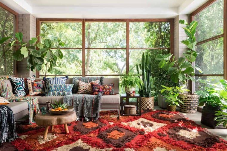 16 Brilliant Eclectic Sunroom Interiors Perfect For The Fall Season