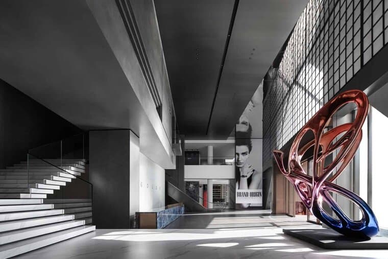 Golde Ceramic Tiles Headquarters by Topway Space Design in Foshan, China