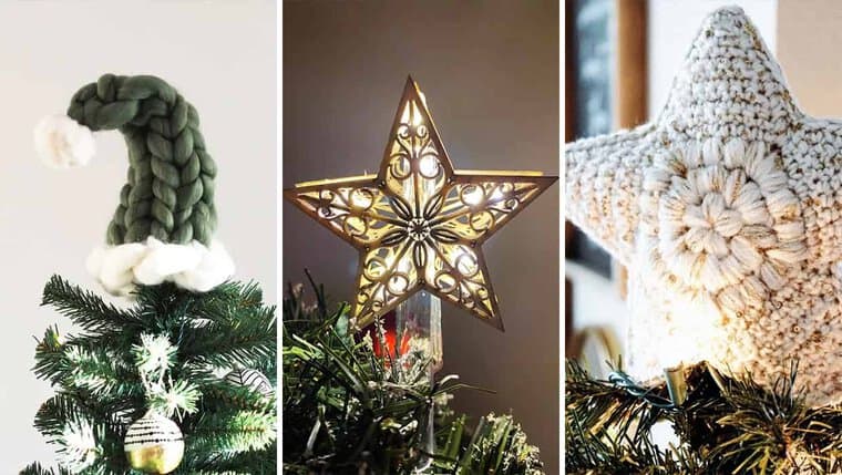 15 Stunning Christmas Tree Topper Designs to Crown Your Christmas Tree
