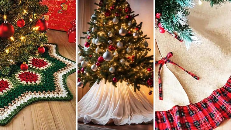 15 Beautiful Tree Skirts to Complete Your Christmas Look