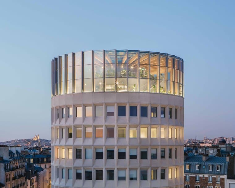 Racine Tower: A Sustainable Transformation by Maud Caubet Architectes