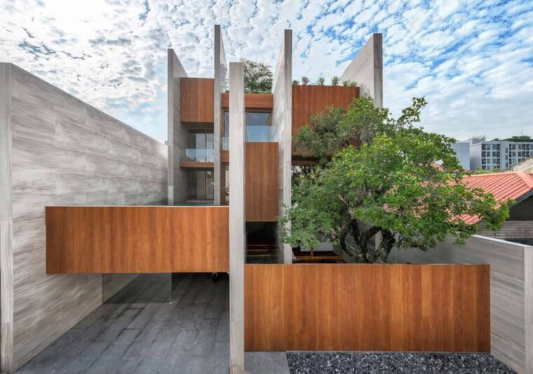 Genti House Bangkok: A Modern Urban Sanctuary by WARchitect