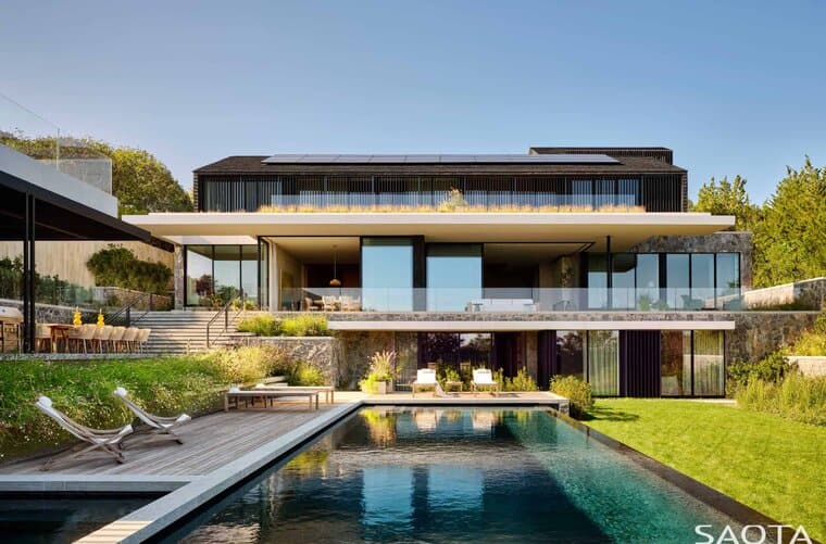 Montauk Beach House by SAOTA: A Sculpted Coastal Retreat in New York