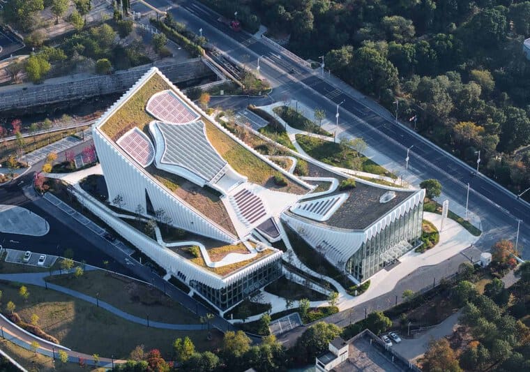 Sunner Museum by Atelier Alter Architects Blends Landform Design with Industrial Heritage