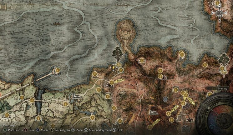 Crystal Tear Locations - Flame-shrouding Cracked Tear