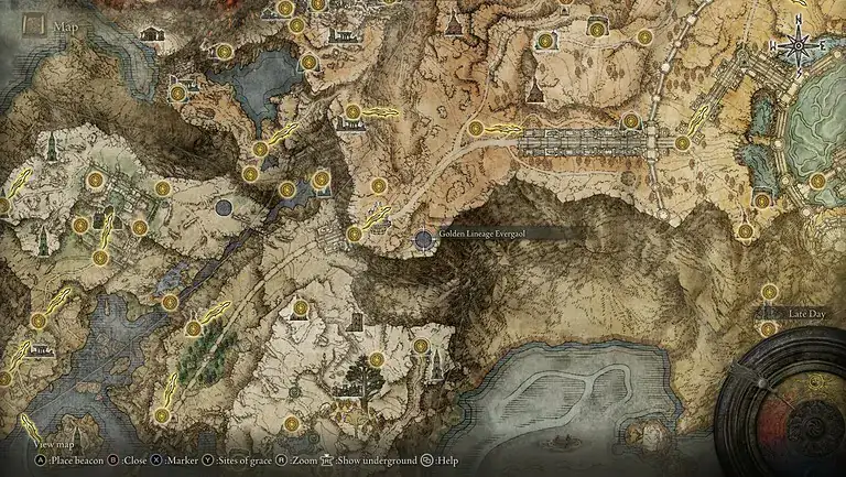 Godfrey Icon - map locatoin