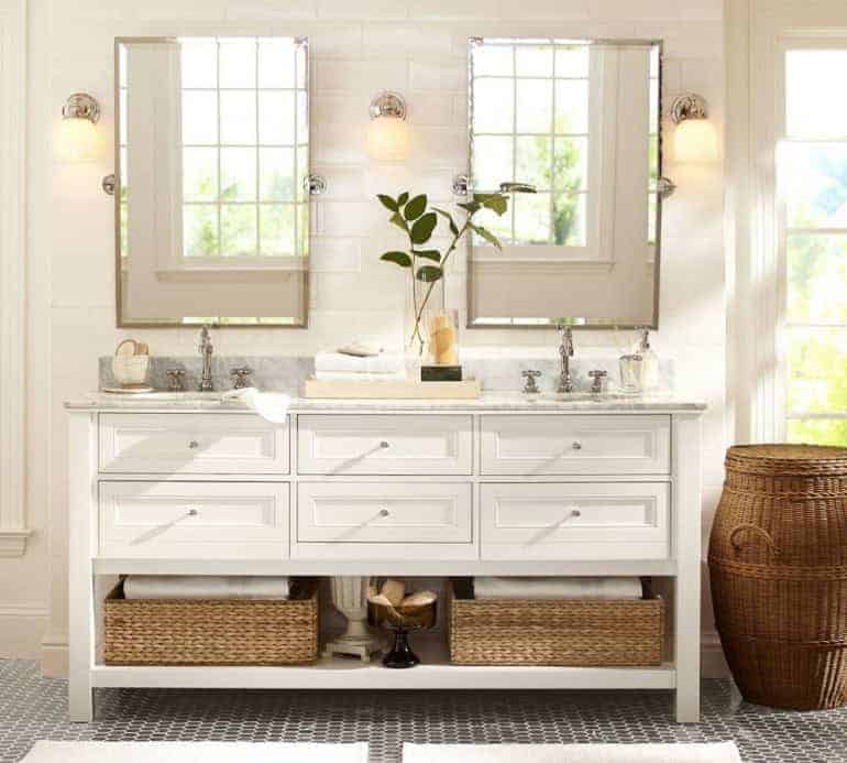 Shabby Chic Style In Your Bathroom 8