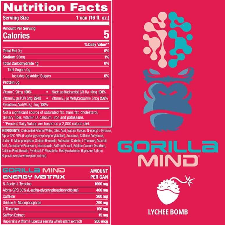 Gorilla Mind Lychee Bomb
