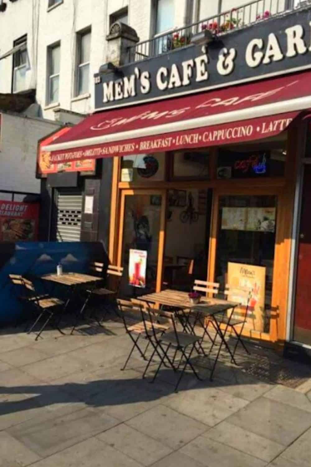 Mems Cafe Kentish Town