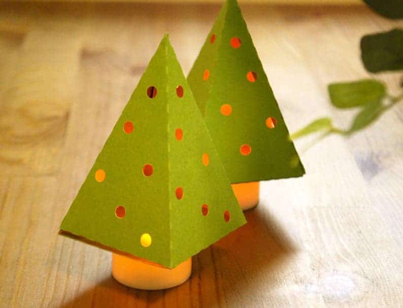 3. Green Christmas Tree Luminaries 3. Green Christmas Tree Luminaries