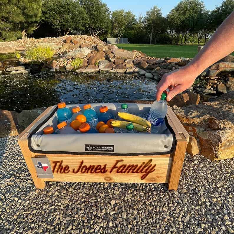 4. Personalized Poolside cooler 4. Personalized Poolside cooler