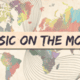 Graphic Image of Music on the Move