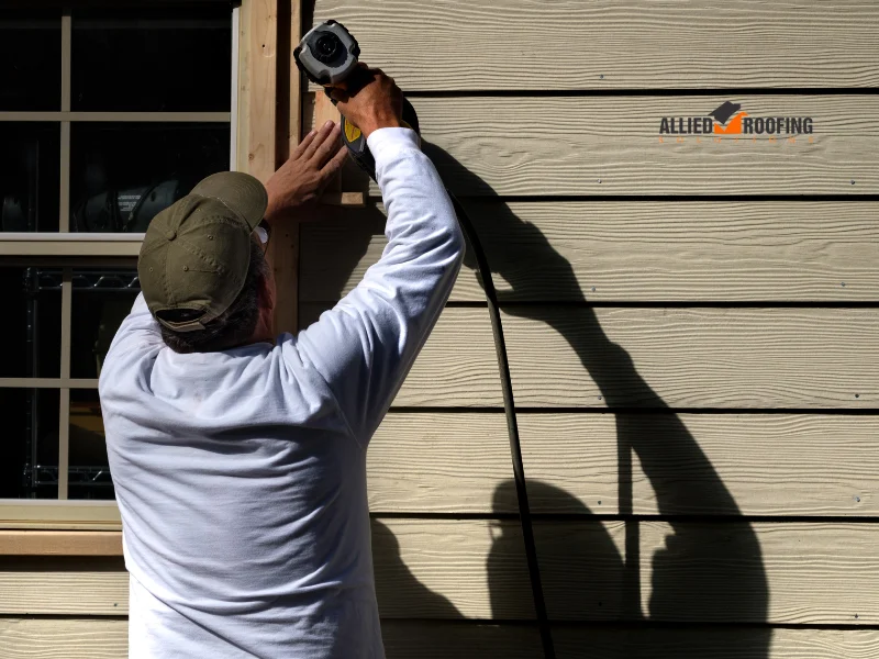 Vinyl Siding Repair Vinyl Siding Repair by Allied Roofing Solutions