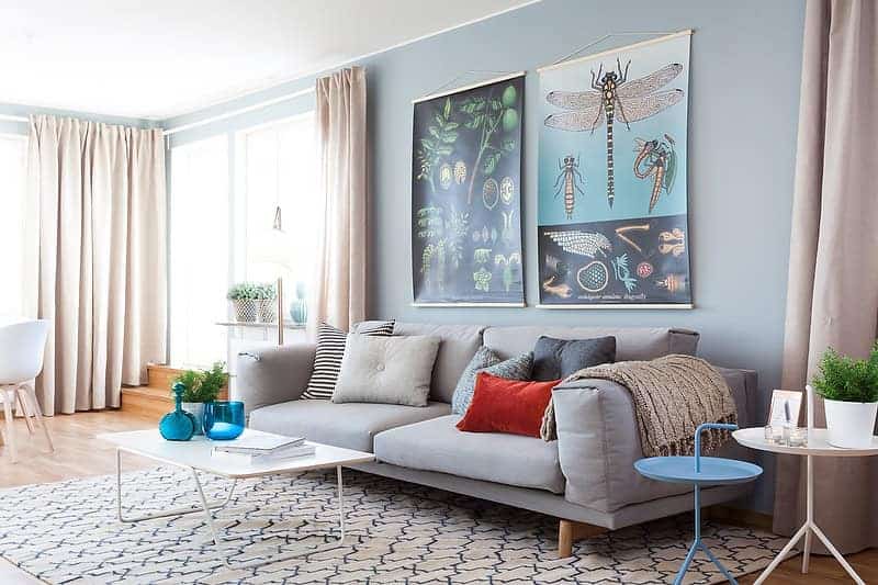A Blue-Gray Scandinavian Interior Decor That Will Simply Amaze You A Blue-Gray Scandinavian Interior Decor That Will Simply Amaze You