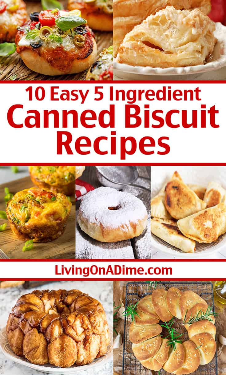 canned biscuit appetizers