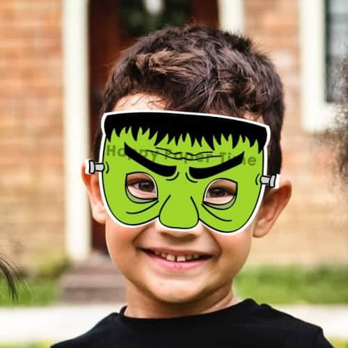 frankenstein mask template