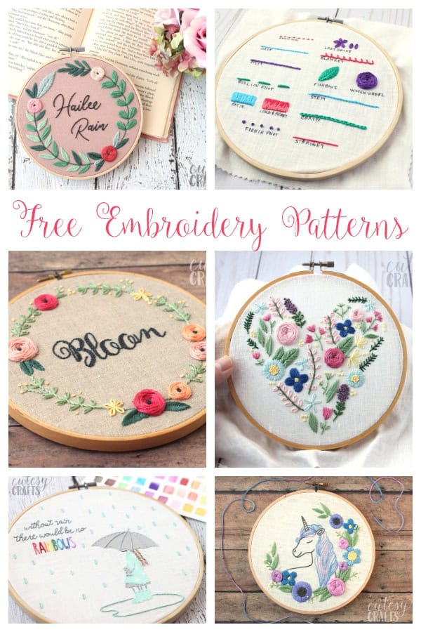 Simple Designs For Embroidery
