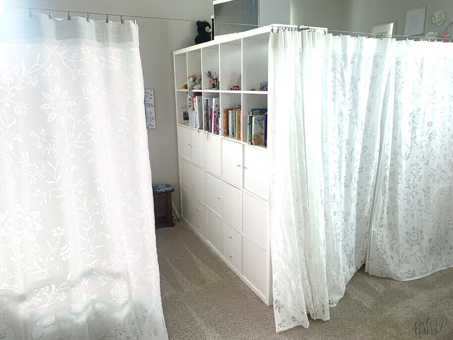 Ikea Kallax Room Divider Hack