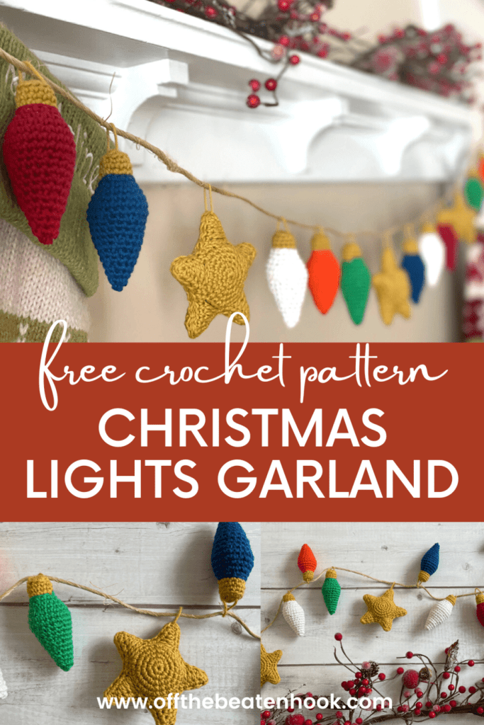 Christmas Lights Garland Free Crochet Pattern - Off the Beaten Hook christmas-lights-garland-free-crochet-pattern-off-the-beaten-hook