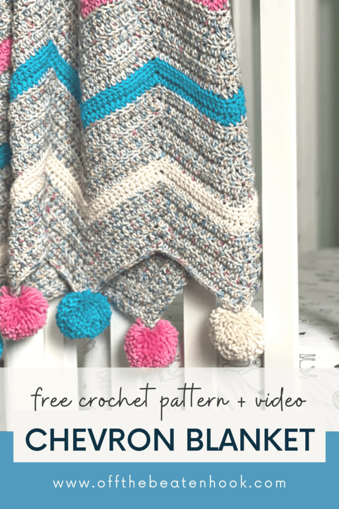 Chevron Blanket Free Crochet Pattern - Off the Beaten Hook chevron-blanket-free-crochet-pattern-off-the-beaten-hook