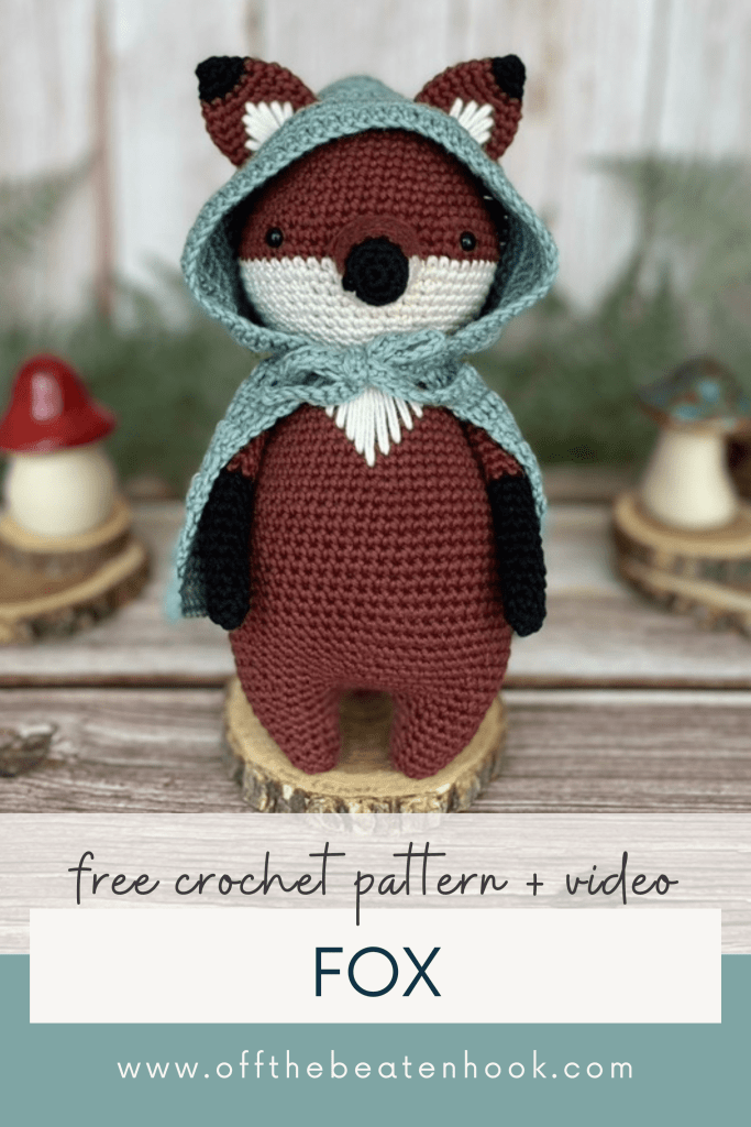 Fox Free Crochet Pattern - Off the Beaten Hook fox-free-crochet-pattern-off-the-beaten-hook