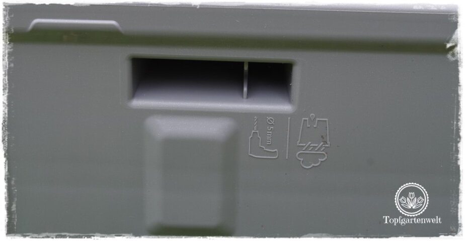 connox blumenkasten Rechteckiger Blumenkasten mit Rädern aus Fiberglas – Potflex main image 1