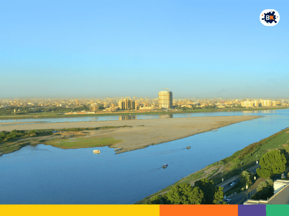 Blue Nile River And White Nile River
