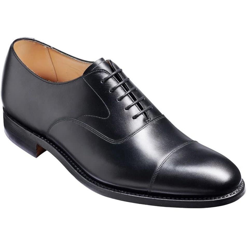 Barker Malvern Black Calf, Rubber Soles, G Fitting - Bradshaw & Lloyd