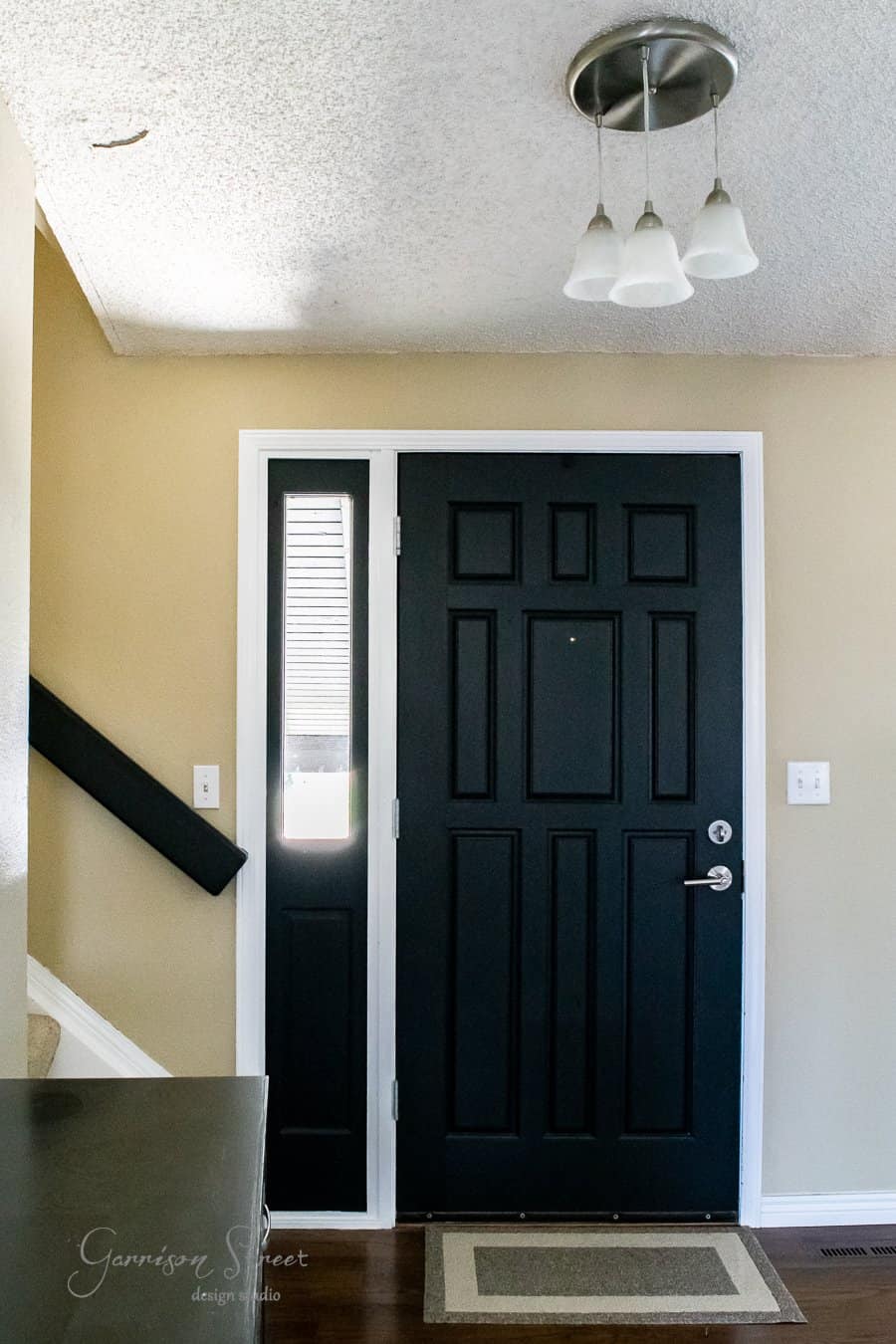 How I Made Our Front Door Taller - Garrison Street Design Studio, image size:900x1350