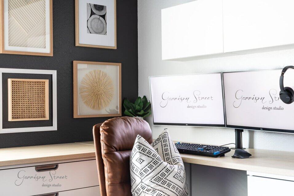 Two Desk Home Office Ideas: Maximize Space with Style and Function