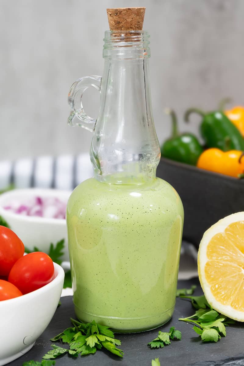 Easy Homemade Green Goddess Salad Dressing Recipe
