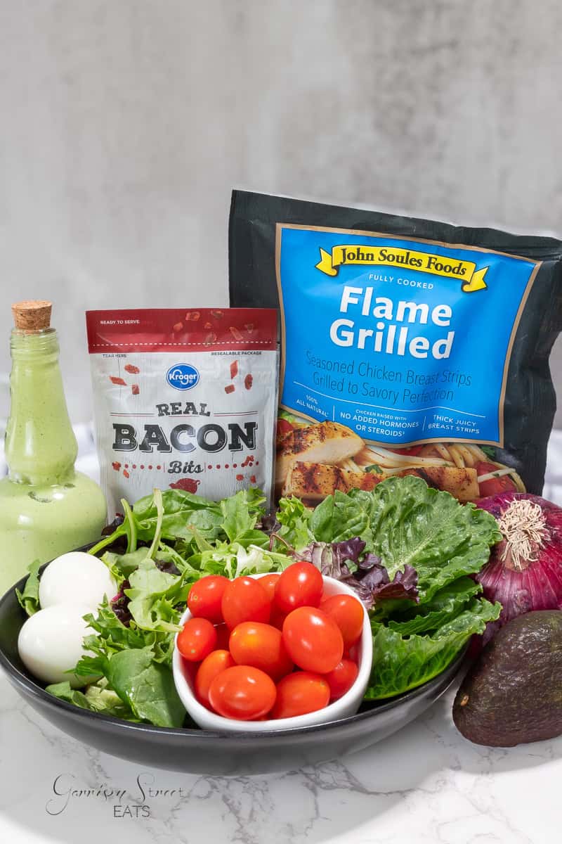 Copycat Panera Green Goddess Chicken Cobb Salad