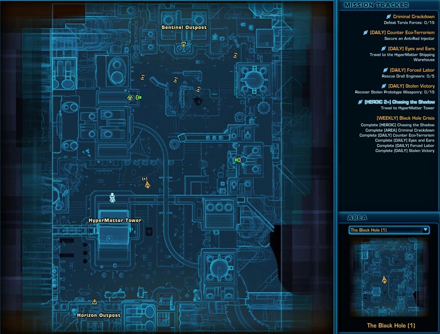 The Black Hole Swtor Priority